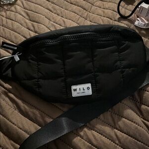 Black cross or waist bag / pouch